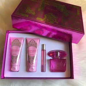 set versace bright crystal